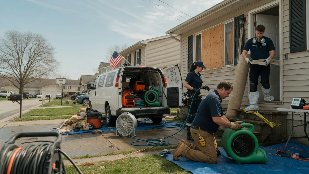 Water Damage Restoration in Princeton, KS near me